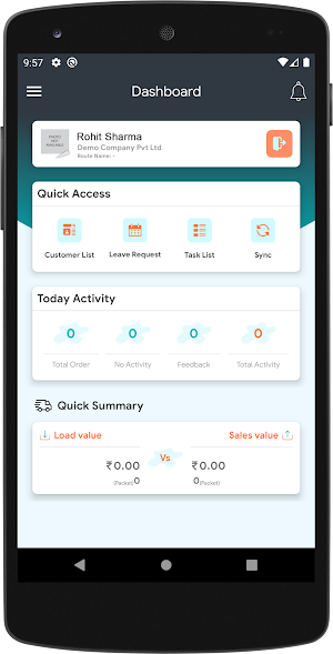 One Touch SFA Screenshot 1