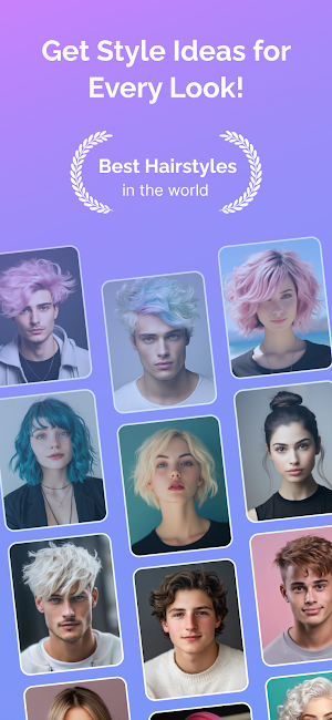 AI Hairstyle : AI Hair Color Screenshot 0