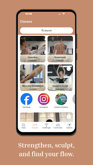 Feel Pilates Class Screenshot 2