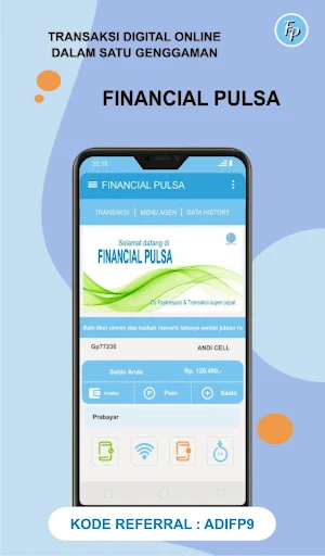 FINANCIAL PULSA-Aplikasi Pulsa Screenshot 0