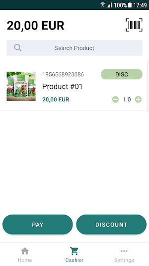 Coockeroo Cashier & ERP System Screenshot 2