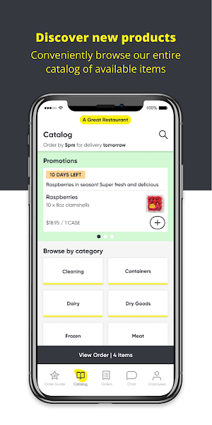 Corona Food Service Screenshot 1