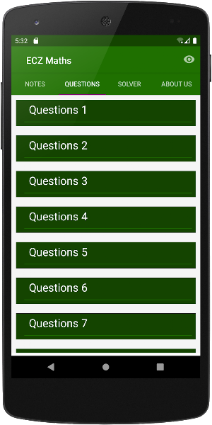 Education Council of Zambia Maths Revision Screenshot 2