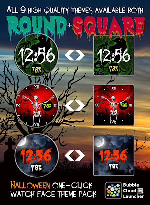 Halloween Watch Face Pack - Now Free Screenshot 2
