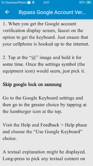 Bypass Google Account Guide Screenshot 3