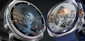 Landscape mountain Watch Face Screenshot 0