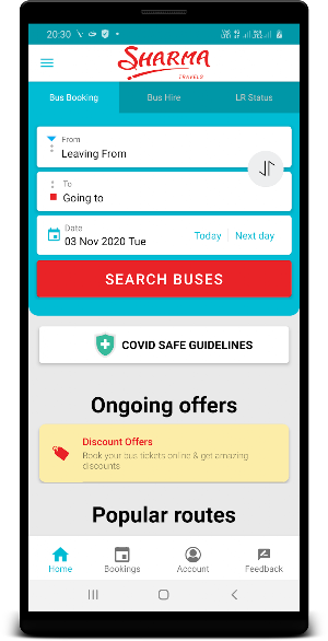 Sharma Travels (Nanded) Screenshot 1