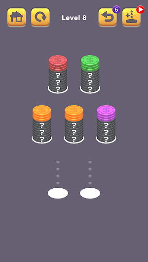 Color Coin Puzzle Screenshot 2