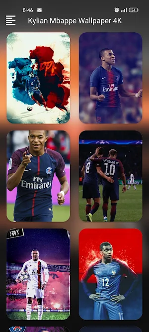 Kylian Mbappe Wallpaper 4K Screenshot 0