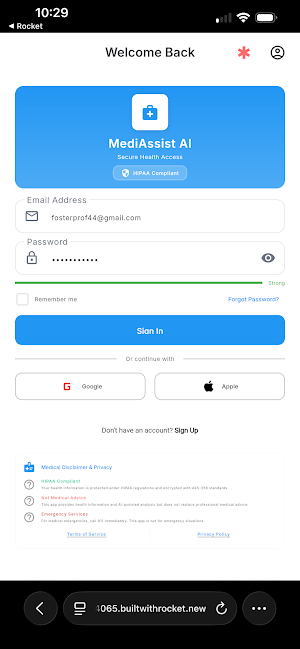 MediassistAI Screenshot 1