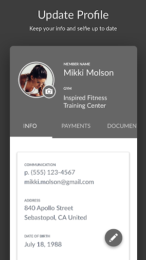 Inspired Fitness Training Screenshot 2