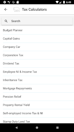 Bear Accountants Screenshot 2