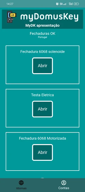 myDomusKey Screenshot 3