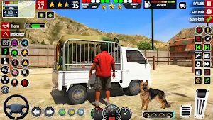Animal Truck Simulator Game 3D Screenshot 1
