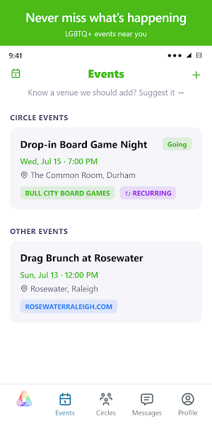 Borough: LGBTQ Social Screenshot 3