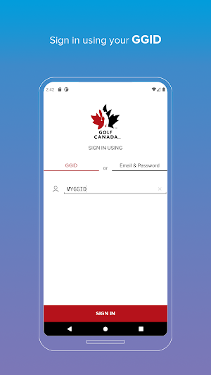 Golf Canada TM Screenshot 0