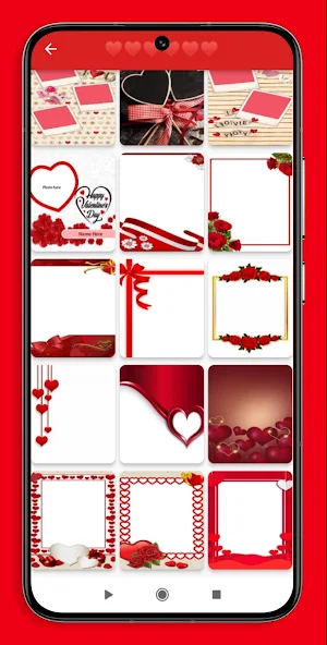 valentine day photo frame2024 Screenshot 1