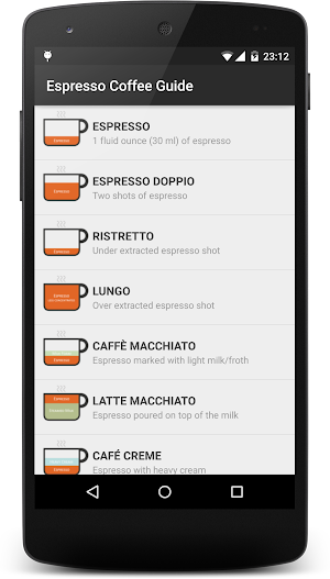 Espresso Coffee Guide Screenshot 0