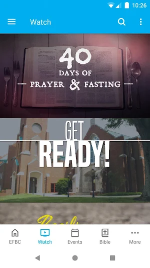 Easley First Baptist Church Screenshot 1