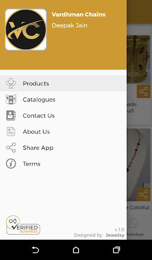 Vardhman Chain - Indian Gold Jewellery Wholesaler Screenshot 1