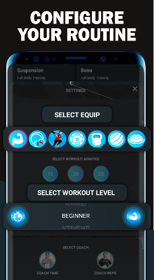 Home Workout Fitness Coach Screenshot 2