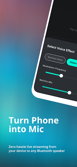 Voizomic: Live Mic & Voice FX Screenshot 2