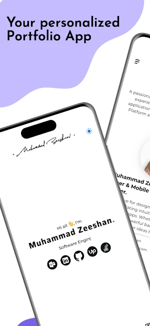 Muhammad Zeeshan | Portfolio Screenshot 0