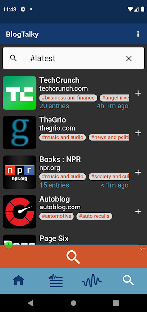 BlogTalky Screenshot 2
