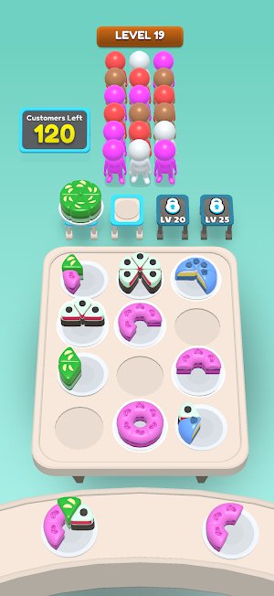 Cake Slice Sort Screenshot 1