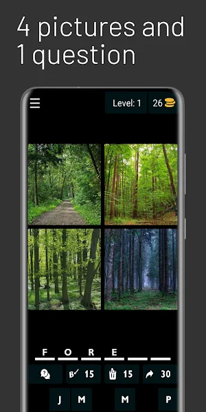 4 Pics 1 Word Screenshot 0