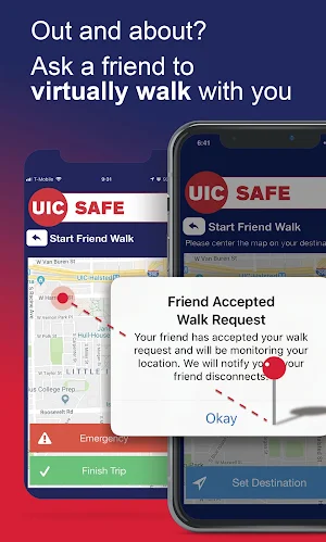 UIC SAFE Screenshot 1