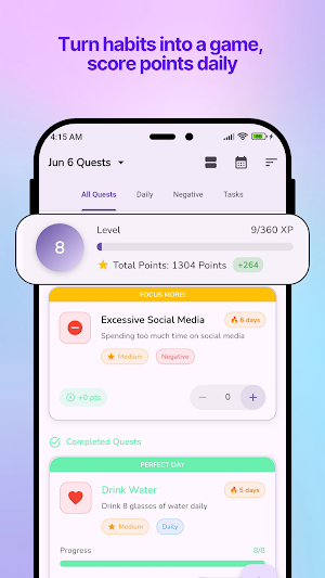 Habit Score Tracker Screenshot 0
