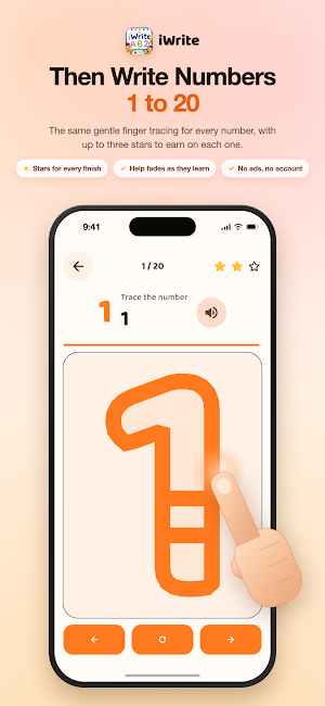iWrite: Learn ABC & 123 Screenshot 2