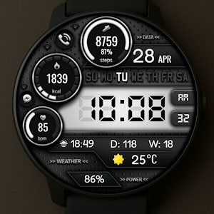 Digital Vors 323 watch face Screenshot 1