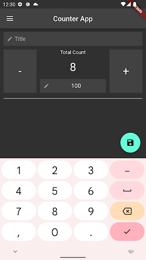 Simple Counter App Screenshot 2