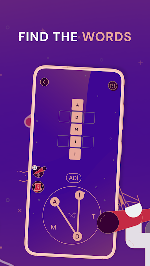 Cosmo Words: Crossword Puzzle Screenshot 3