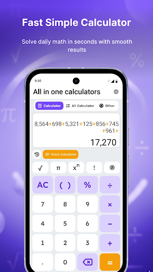 All in One Calculator Screenshot 1