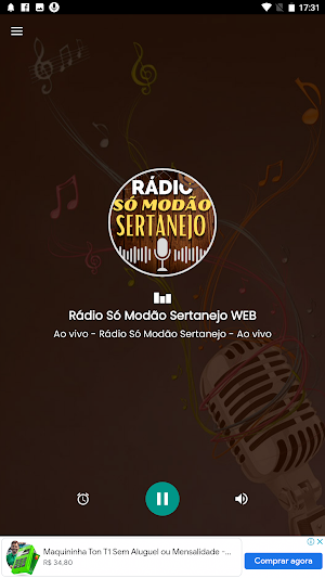Modão Sertanejo WebRadio Screenshot 3