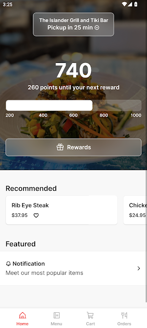 The Islander Grill Screenshot 0
