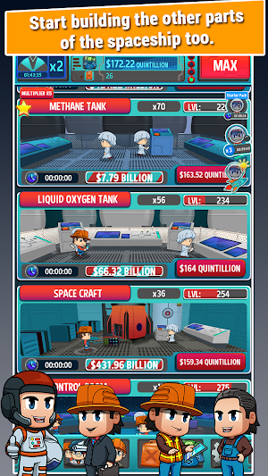 Space-Y: Space Idle Game Screenshot 2