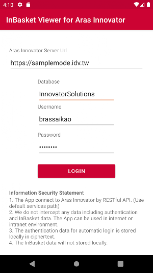 My InBasket for Aras Innovator Screenshot 0