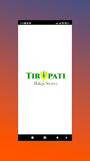 Tirupati Balaji Stores Screenshot 0