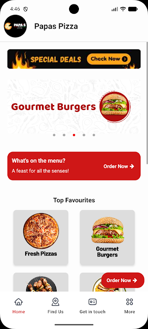 Papas Pizza Screenshot 0