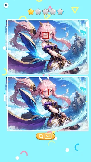 3D Anime Spot the Difference Screenshot 1