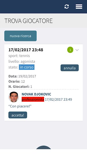 Tennis Pisa screenshot 4