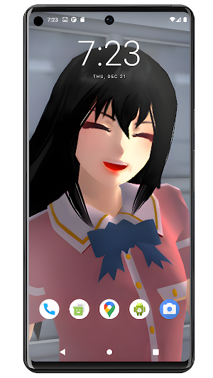 Sakura School Wallpaper Girls Screenshot 3