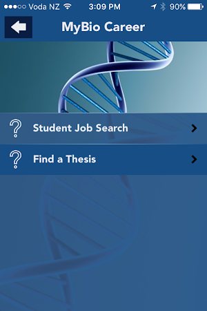 UoA BioSci Screenshot 2
