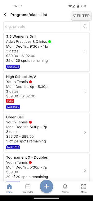 Grand Rapids Racquet + Fitness Screenshot 2