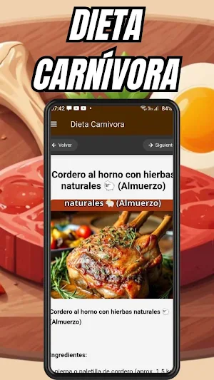Dieta Carnivora Screenshot 2