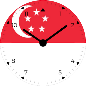 Singapore Analog Watch Face Screenshot 3